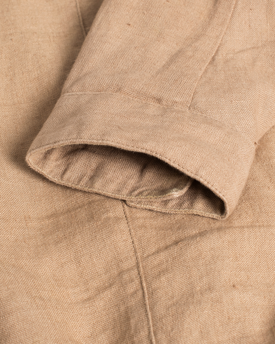 Herr | Stenströms Linen Utility Jacket Beige | Pre-owned | Stenströms Linen Utility Jacket Beige