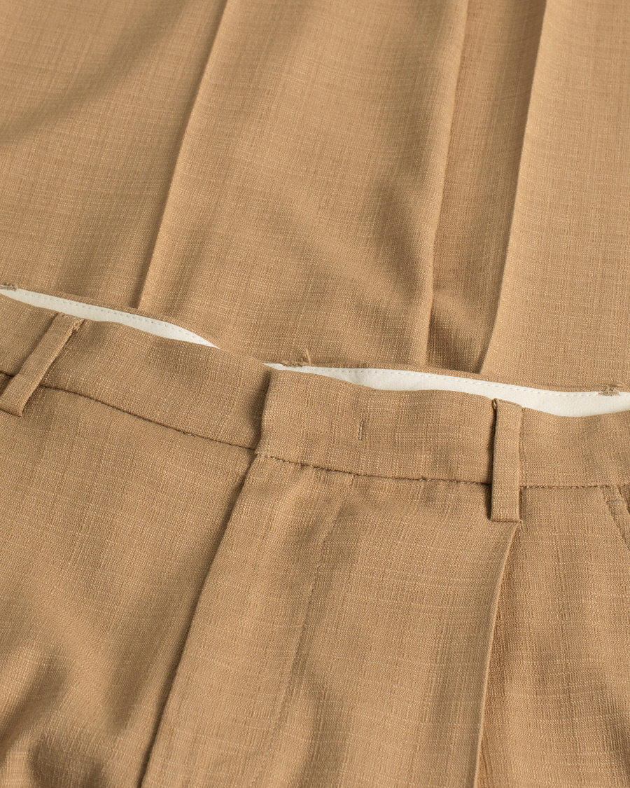Herr | Byxor | Pre-owned | Barena Talon Pleated Trousers Khaki