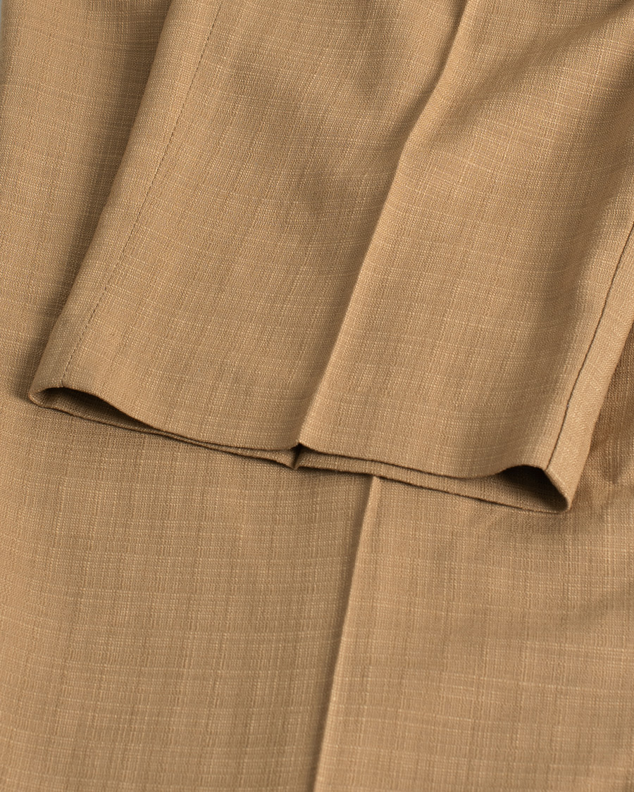 Herr | Barena Talon Pleated Trousers Khaki | Pre-owned | Barena Talon Pleated Trousers Khaki
