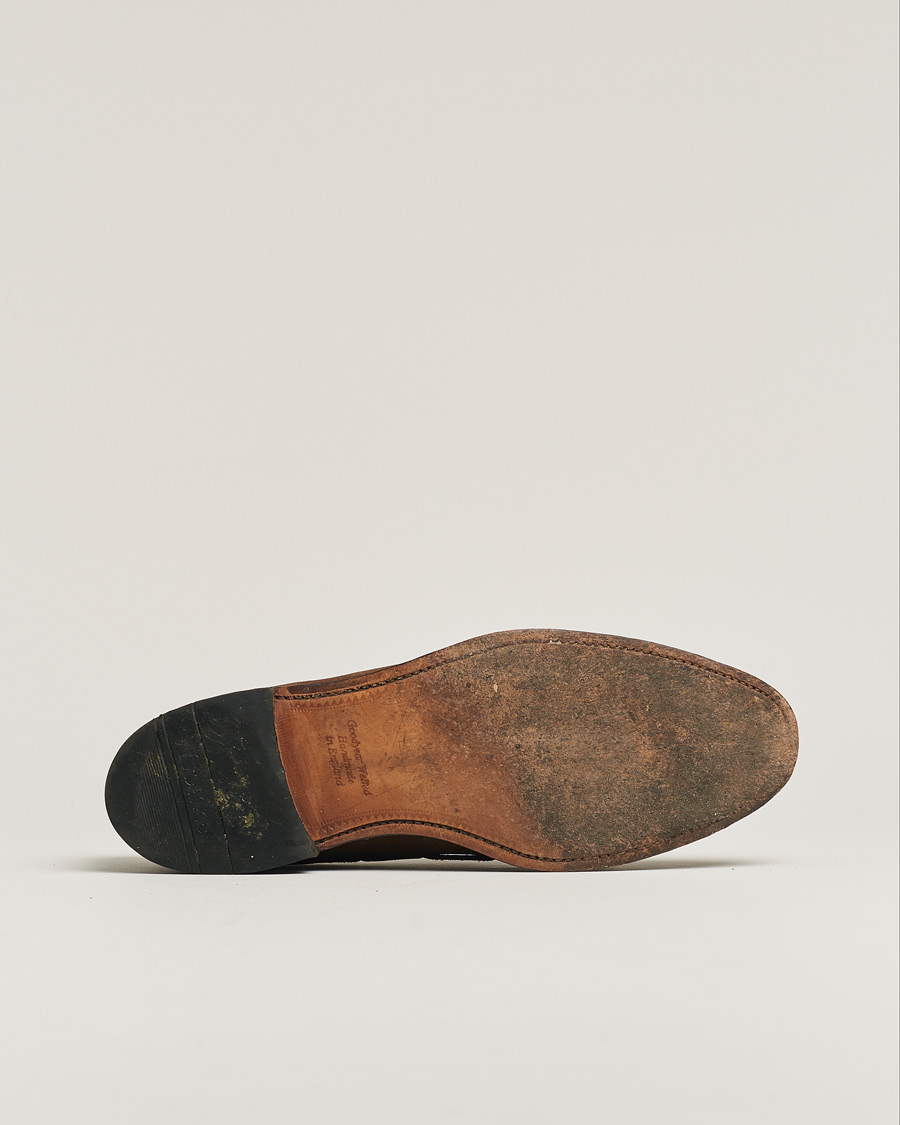 Herr | Loake 1880 Lincoln Tassel Loafer Brown Suede UK10,5 - EU44,5 | Pre-owned | Loake 1880 Lincoln Tassel Loafer Brown Suede UK10,5 - EU44,5