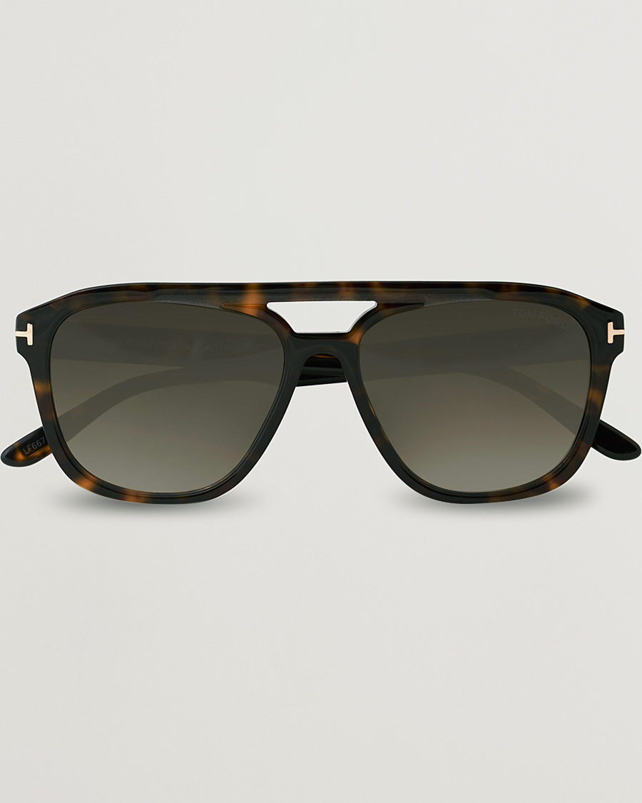 Herr | Tom Ford Gerrard FT0776 Sunglasses Havana/Gradient | Pre-owned | Tom Ford Gerrard FT0776 Sunglasses Havana/Gradient