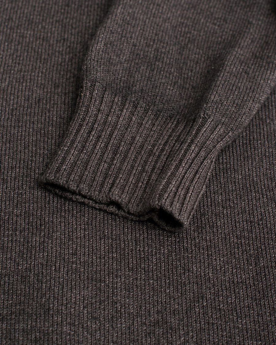 Herr | Pre-owned Tröjor | Pre-owned | Gran Sasso Vintage Merino Fashion Fit Polo Brown