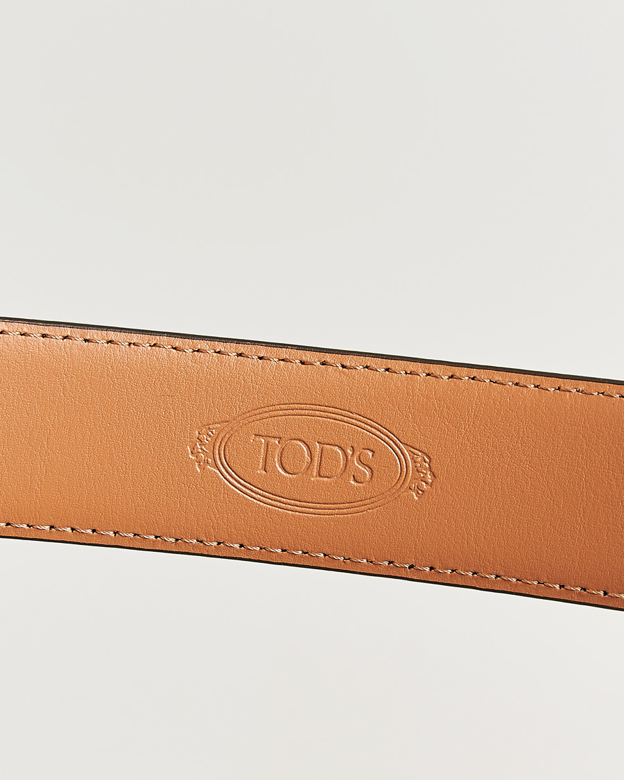 Herr | Pre-owned Accessoarer | Pre-owned | Tod's Suede 3,5 cm Belt Brown 95