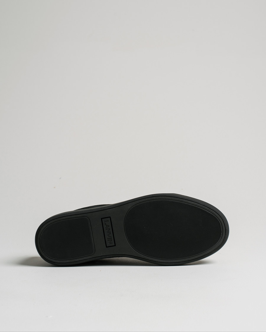Herr | Pre-owned | Pre-owned | Lanvin Patent Cap Toe Sneaker Black/Black