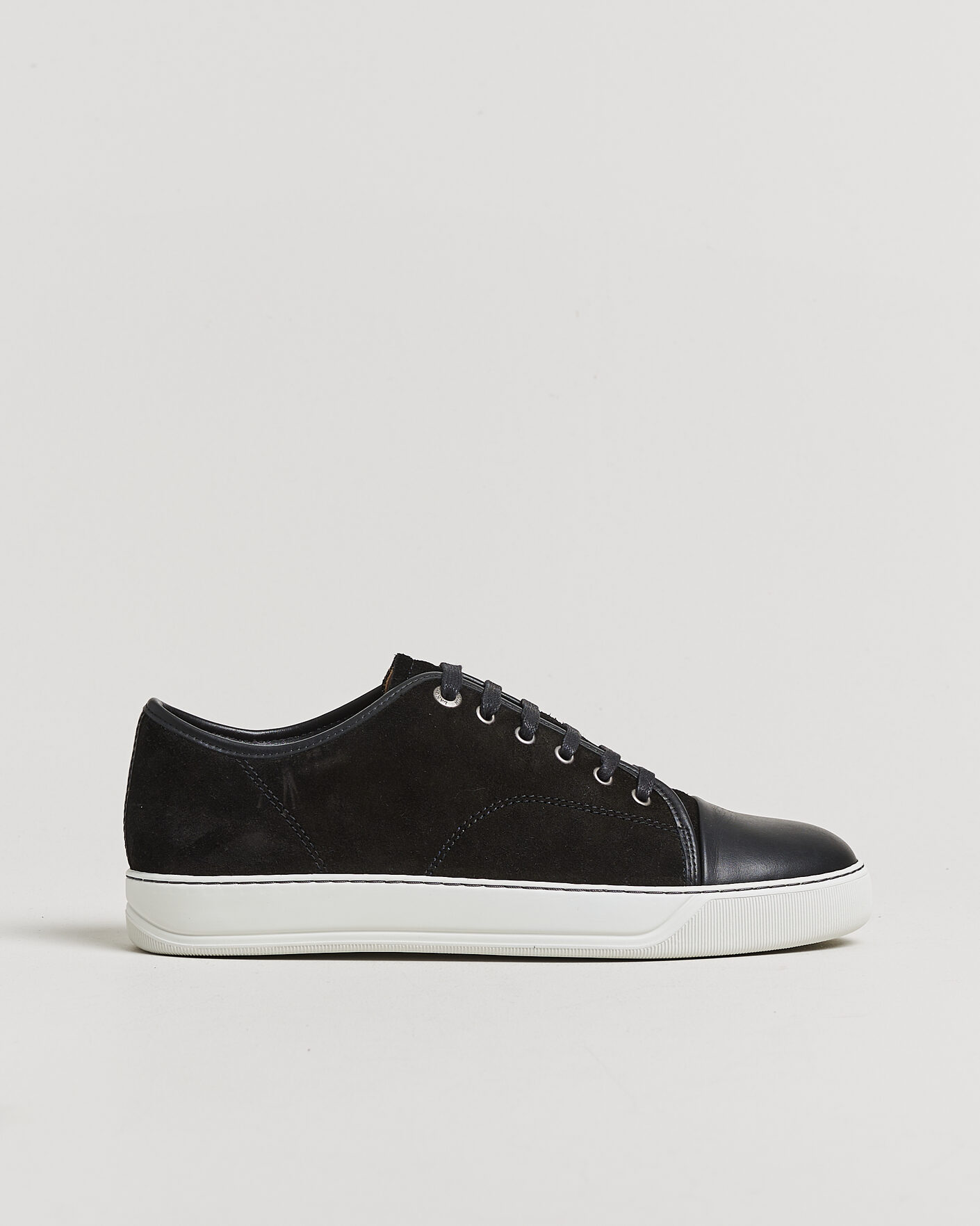 Herr | Pre-owned Skor | Pre-owned | Lanvin DBB1 Nappa Cap Toe Sneaker Black UK8 - EU42