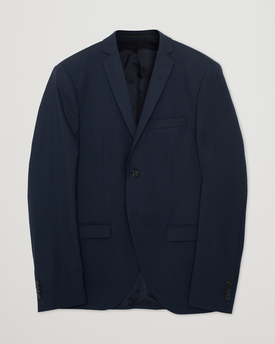Herr | Pre-owned Kavajer | Pre-owned | Tiger of Sweden Jile Wool Suit Blazer Navy 46
