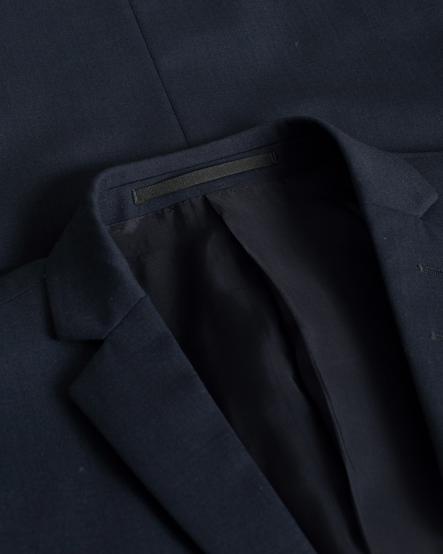 Herr | Pre-owned Kavajer | Pre-owned | Tiger of Sweden Jile Wool Suit Blazer Navy 46