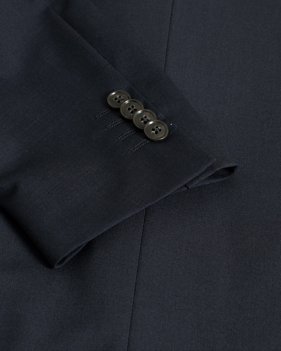 Herr | Pre-owned Kavajer | Pre-owned | Tiger of Sweden Jile Wool Suit Blazer Navy 46