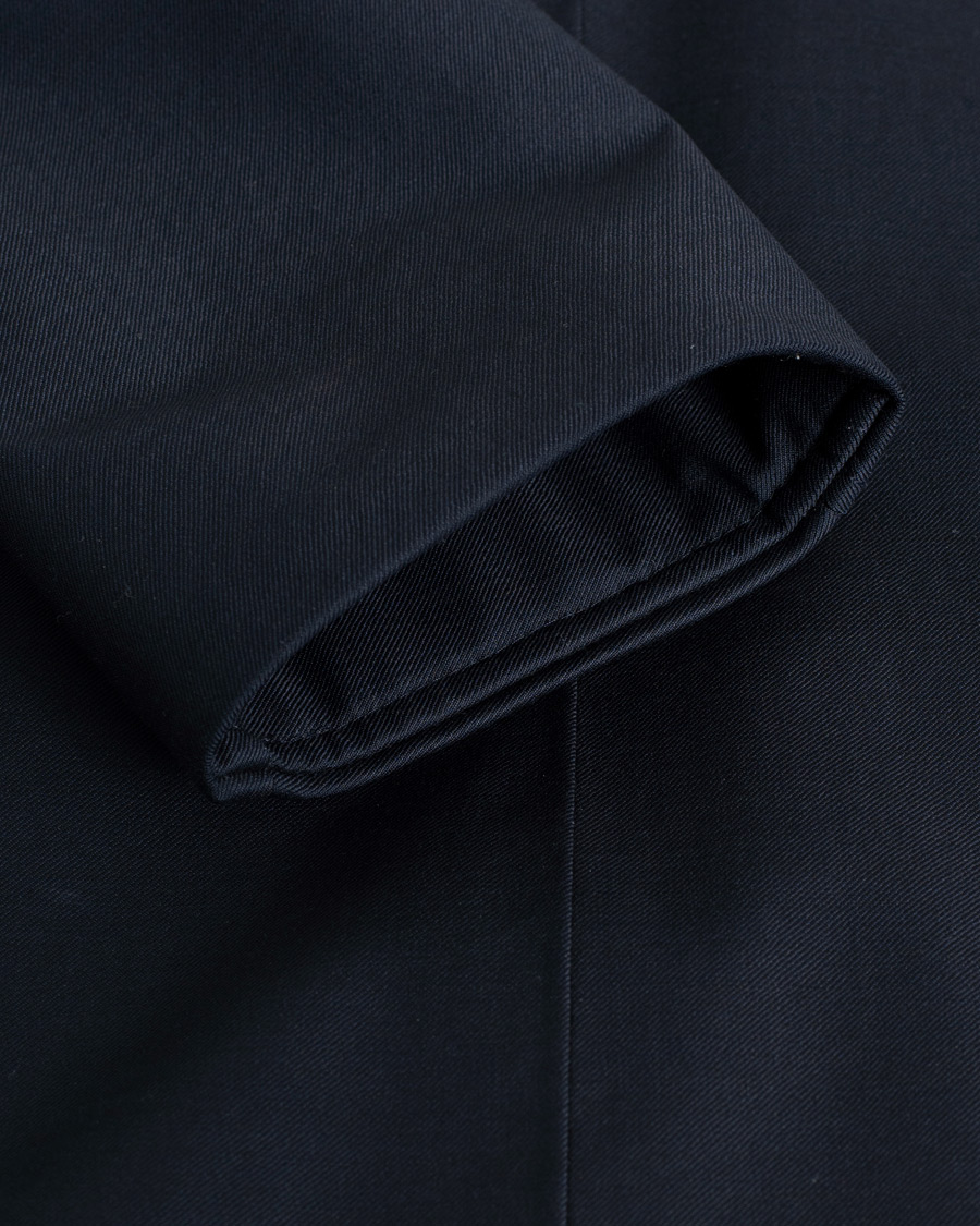Herr | Pre-owned Jackor | Pre-owned | UBR Regulator Coat Savile Dark Navy Wool