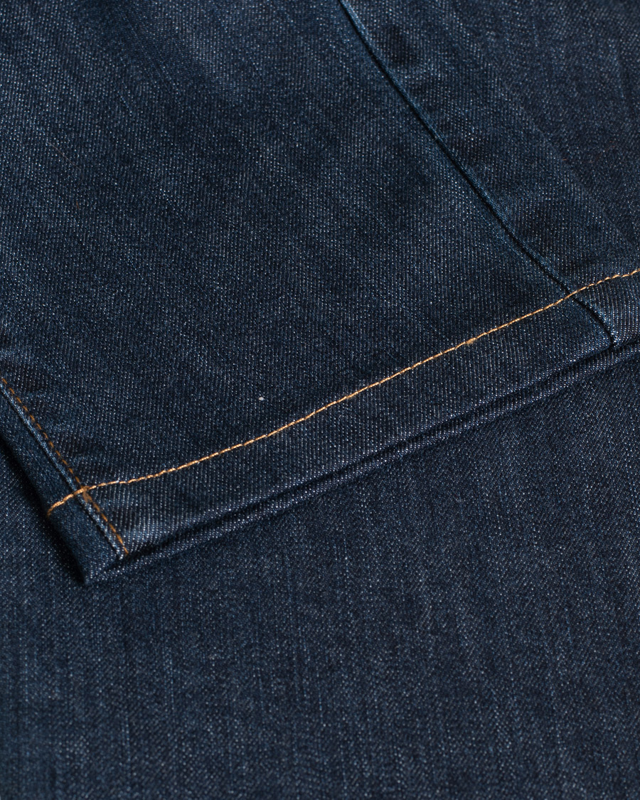 Herre | Pre-owned Jeans | Pre-owned | Canali Slim Fit Stretch Jeans Dark Blue Wash