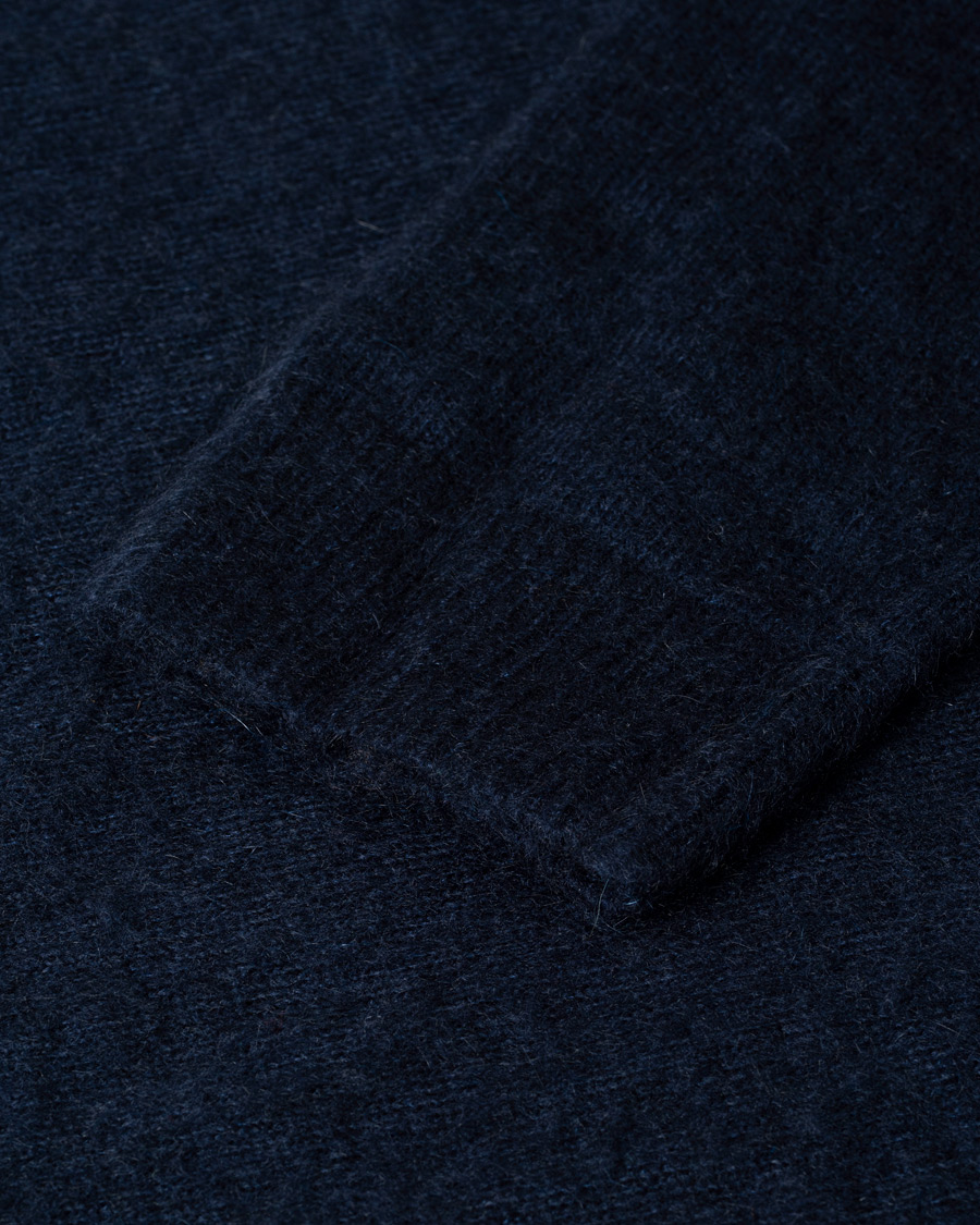 Herr | Care of Carl Pre-owned | Pre-owned | PS Paul Smith Mohair Mountain Knit Navy L