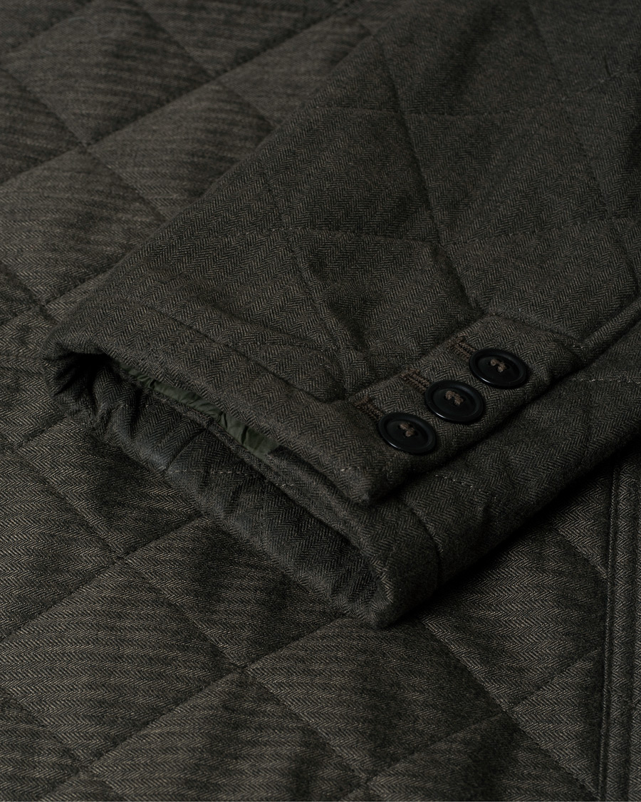Herr | Care of Carl Pre-owned | Pre-owned | Barbour Lifestyle Relond Quilted Polar Fleece Jacket Olive
