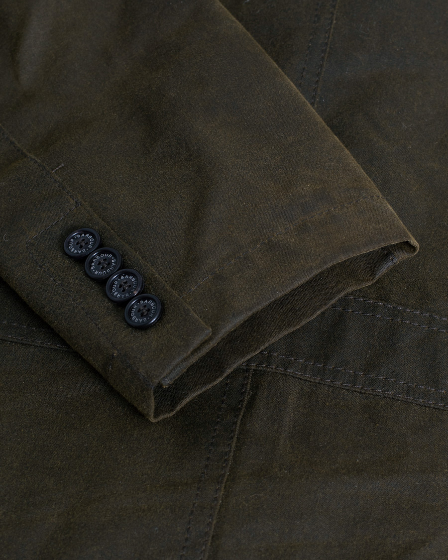 Herr | Barbour Lifestyle Lutz Wax Jacket Olive | Pre-owned | Barbour Lifestyle Lutz Wax Jacket Olive