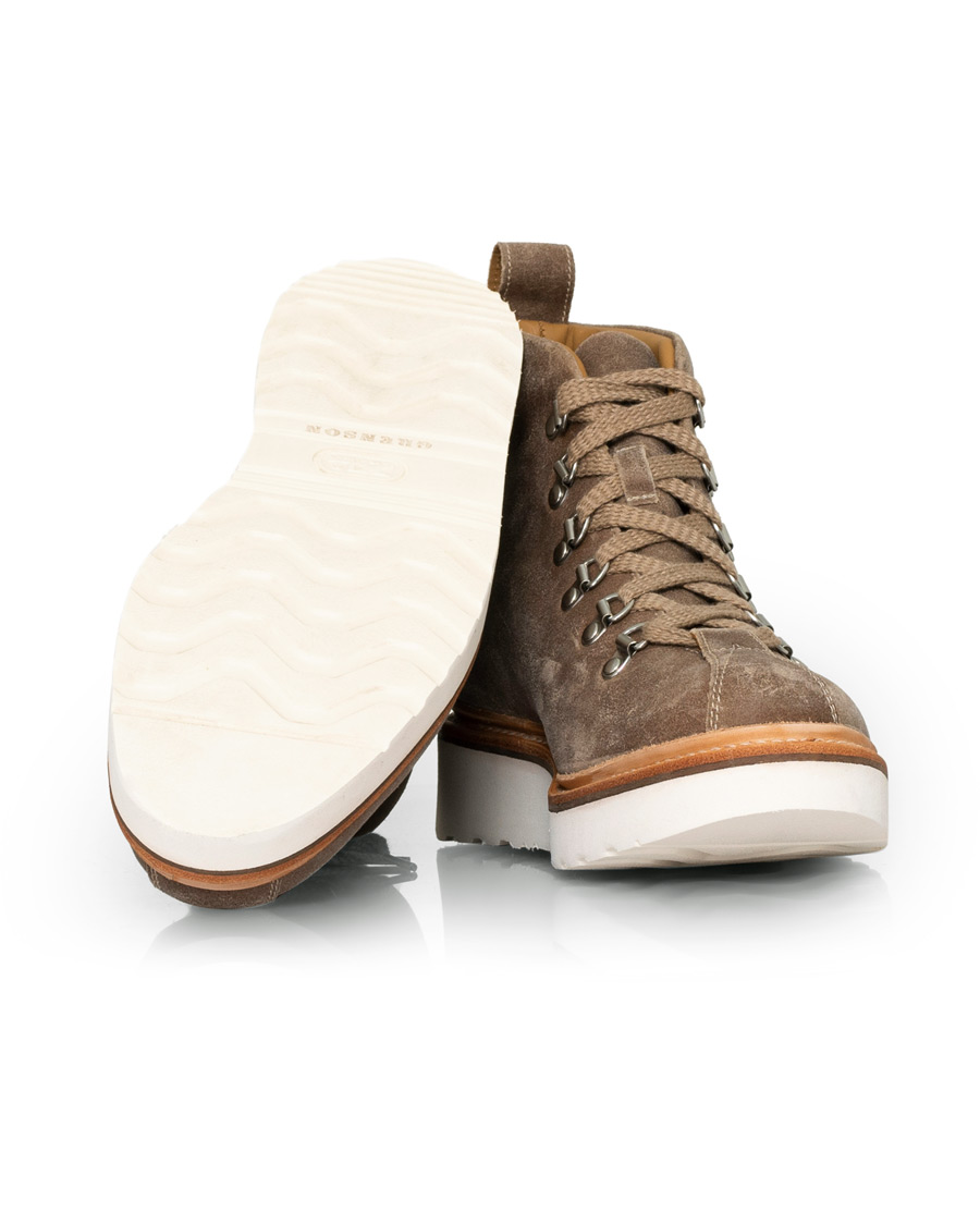 Herr | Grenson Bobby Boot Taupe Rugged Suede 42 | Pre-owned | Grenson Bobby Boot Taupe Rugged Suede 42