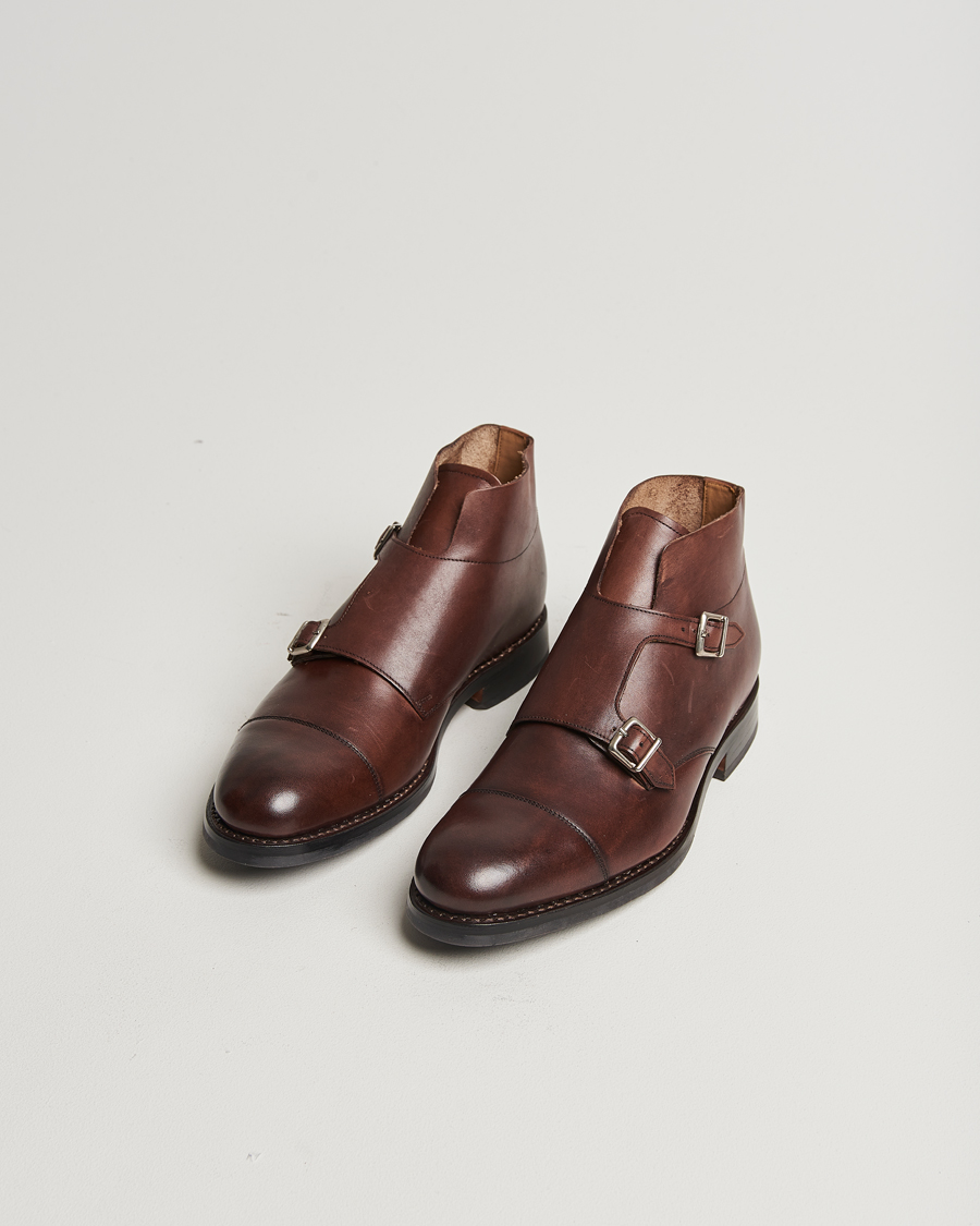 Herr | Grenson Hansel Monkstrap Boots Brown UK7,5 - EU41,5 | Pre-owned | Grenson Hansel Monkstrap Boots Brown UK7,5 - EU41,5