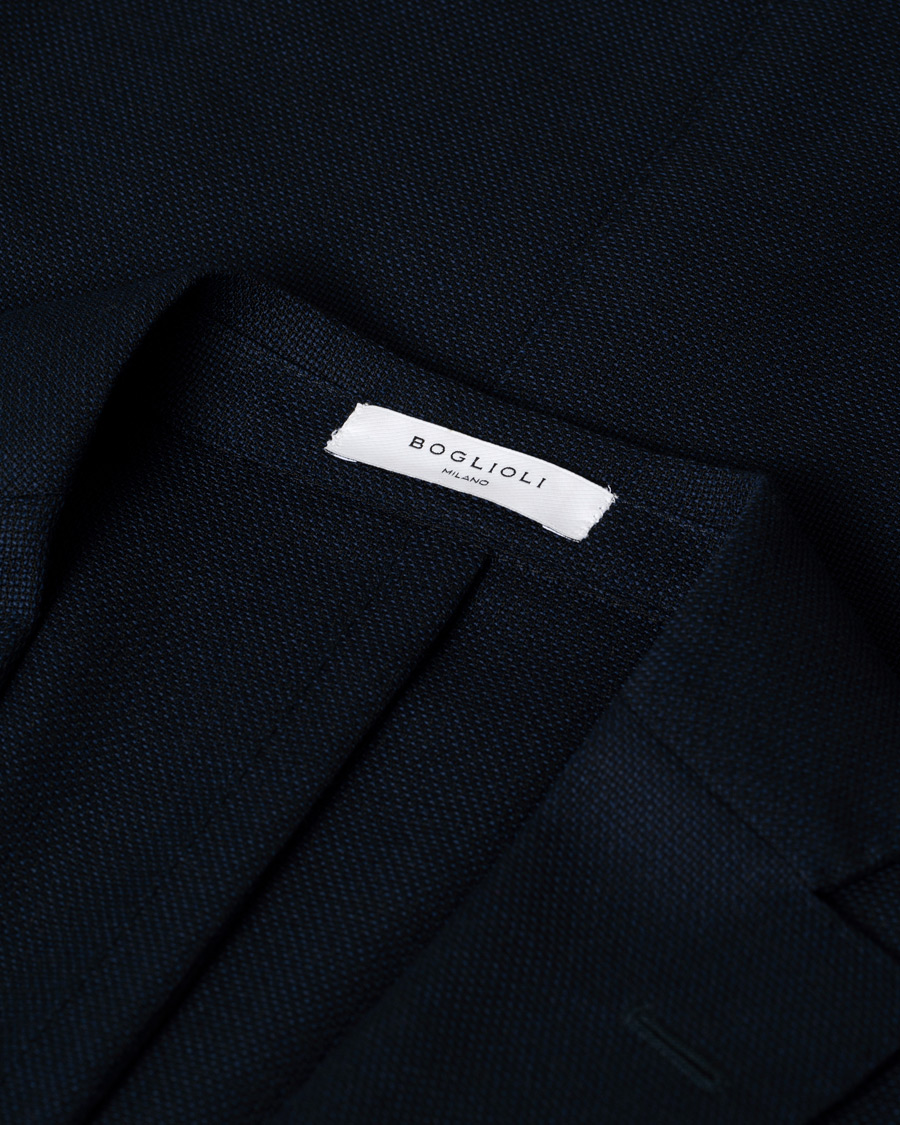 Herr | Kavajer | Pre-owned | Boglioli K Jacket Wool Hopsack Blazer Navy