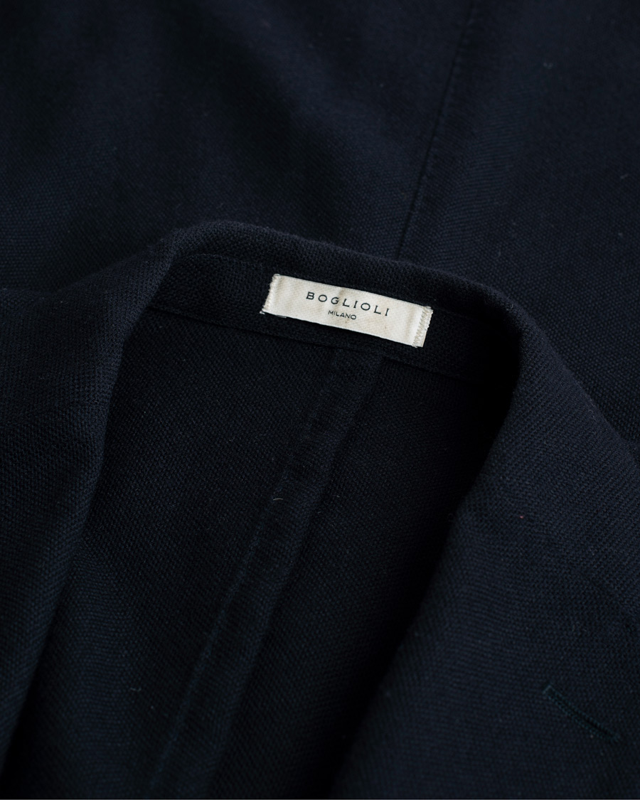 Herr | Kavajer | Pre-owned | Boglioli K Jacket Wool Hopsack Blazer Navy