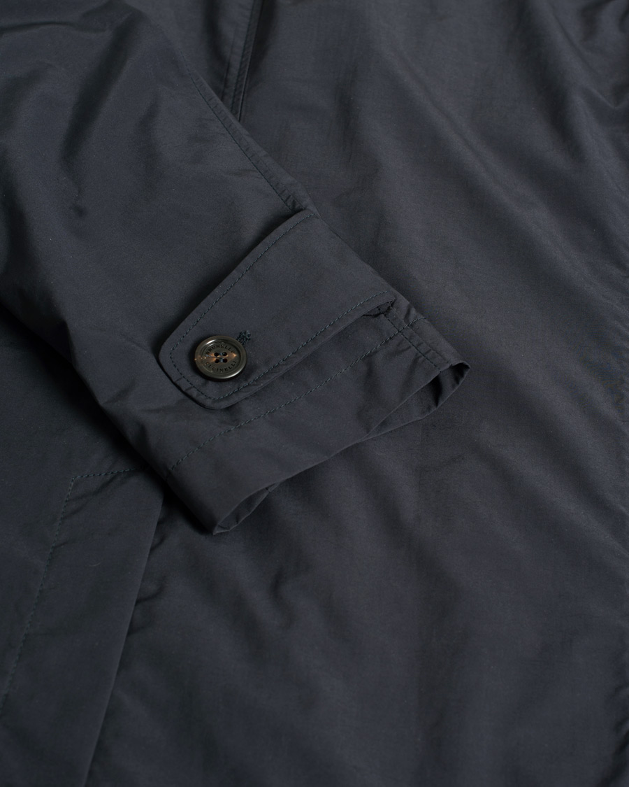 Herr | Brunello Cucinelli Unlined Nylon Car Coat Navy 48 | Pre-owned | Brunello Cucinelli Unlined Nylon Car Coat Navy 48