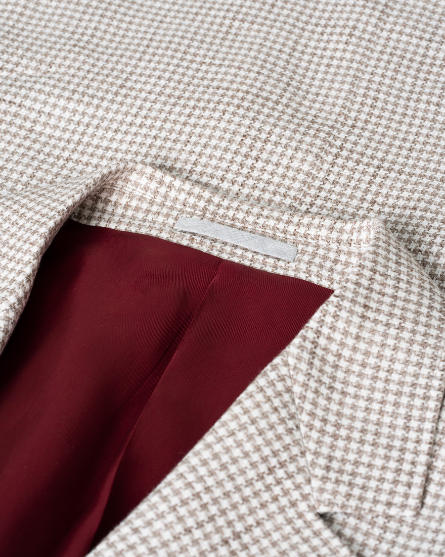 Herr | Kavajer | Pre-owned | Brunello Cucinelli Linen/Silk Patch Pocket Blazer Beige 52