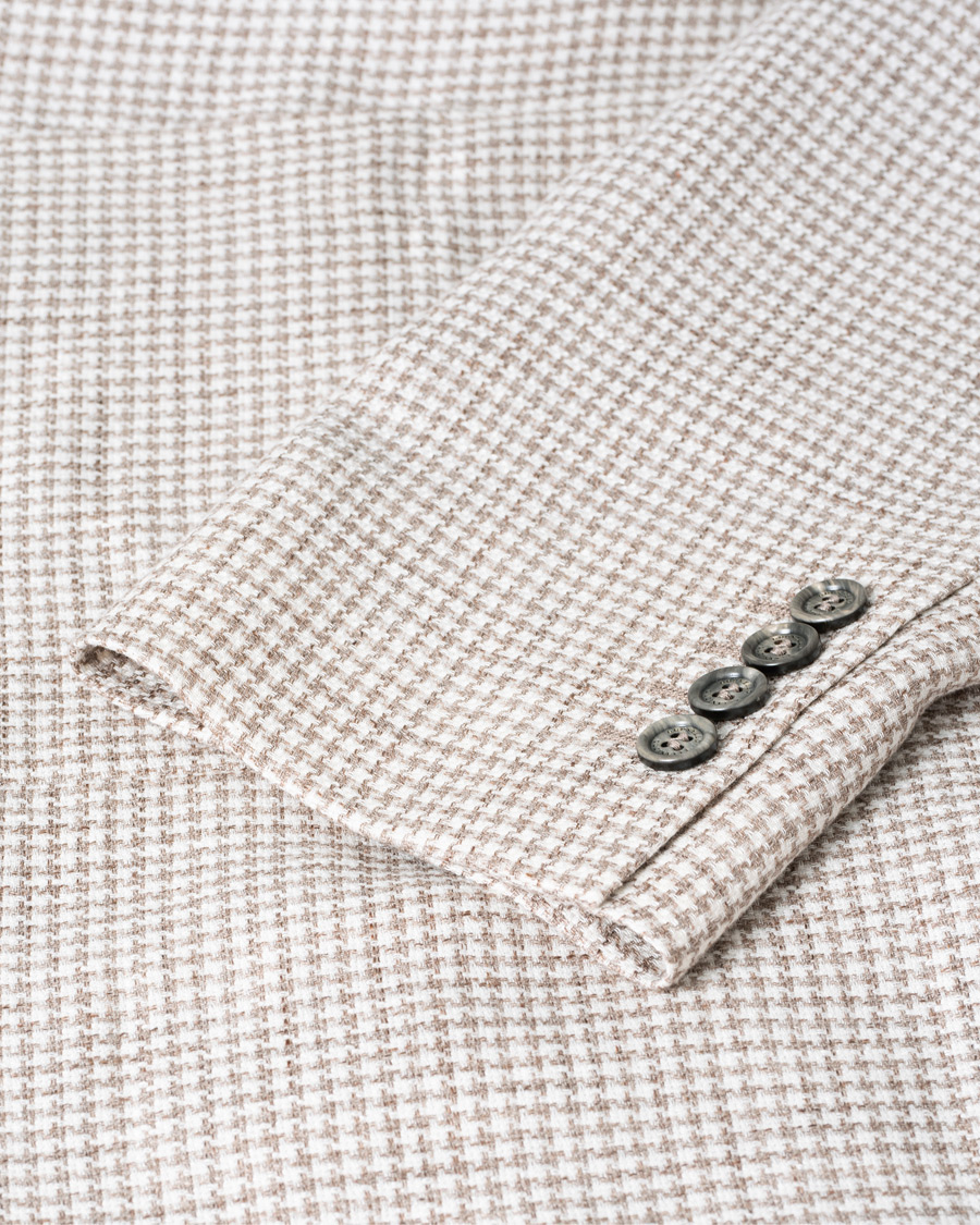 Herr | Care of Carl Pre-owned | Pre-owned | Brunello Cucinelli Linen/Silk Patch Pocket Blazer Beige 52