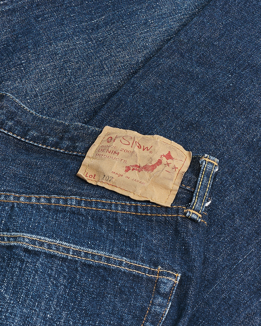 Herr | Pre-owned Jeans | Pre-owned | orSlow Tapered Fit 107 Selvedge Jeans One Wash 2 - S