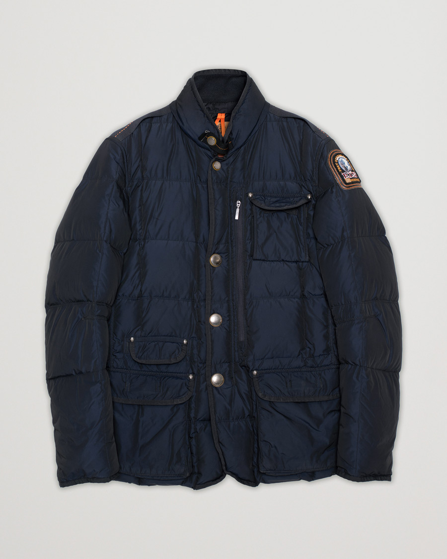 Herr | Parajumpers Padded Down Parka Jacket Navy S | Pre-owned | Parajumpers Padded Down Parka Jacket Navy S