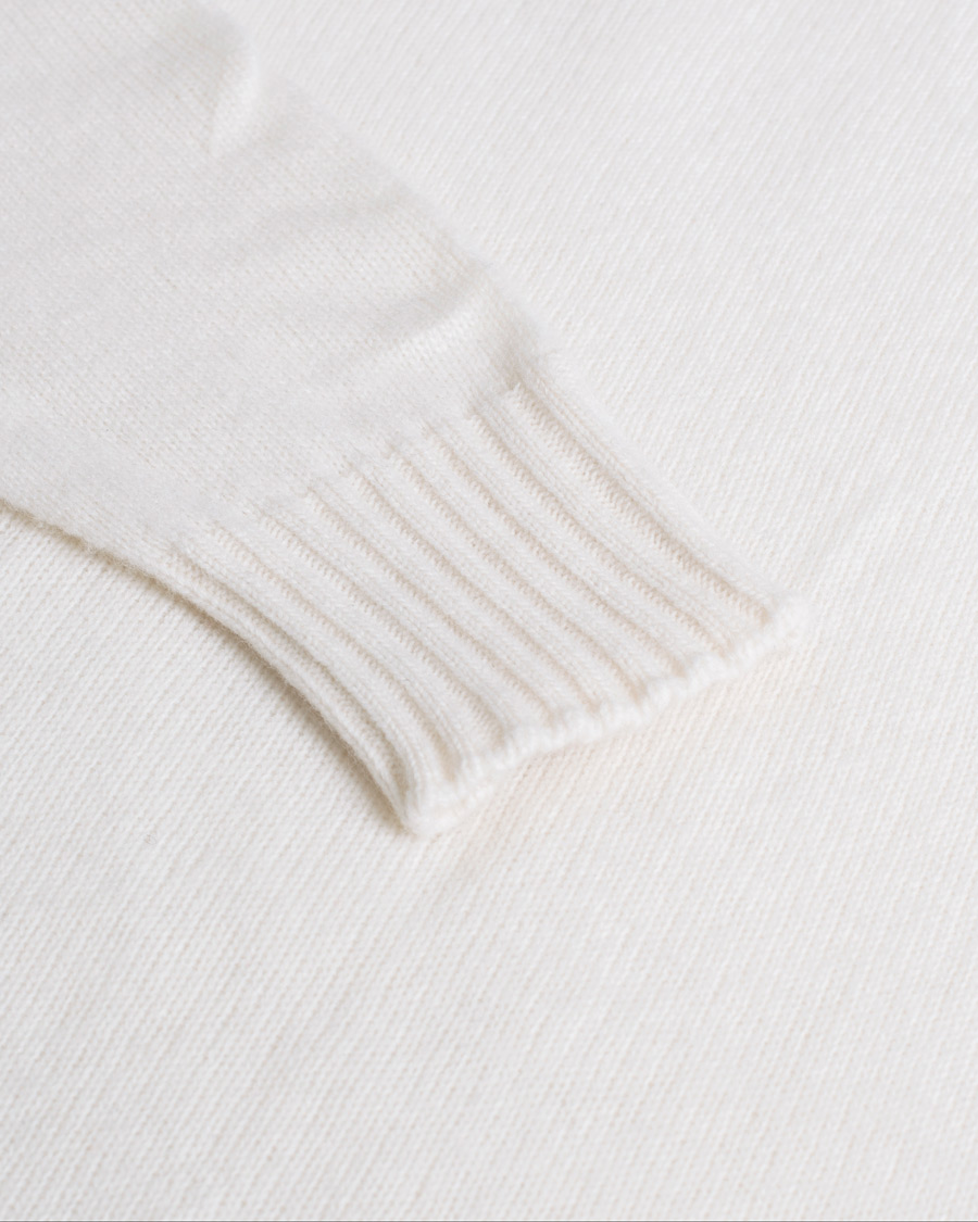 Herr | Tröjor | Pre-owned | Altea Wool/Cashmere Crew Neck Sweater Latte