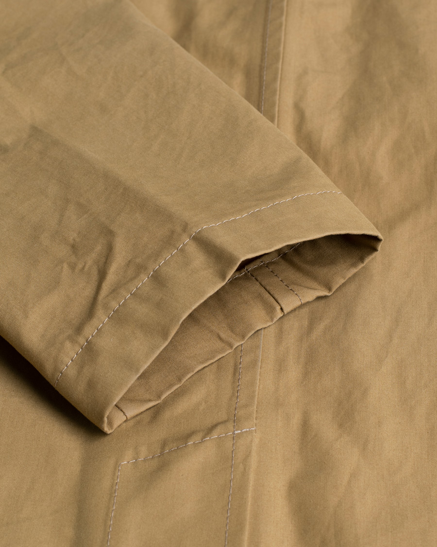 Herr | Jackor | Pre-owned | Private White V.C. Unlined Cotton Ventile Mac Coat 3.0 Mustard