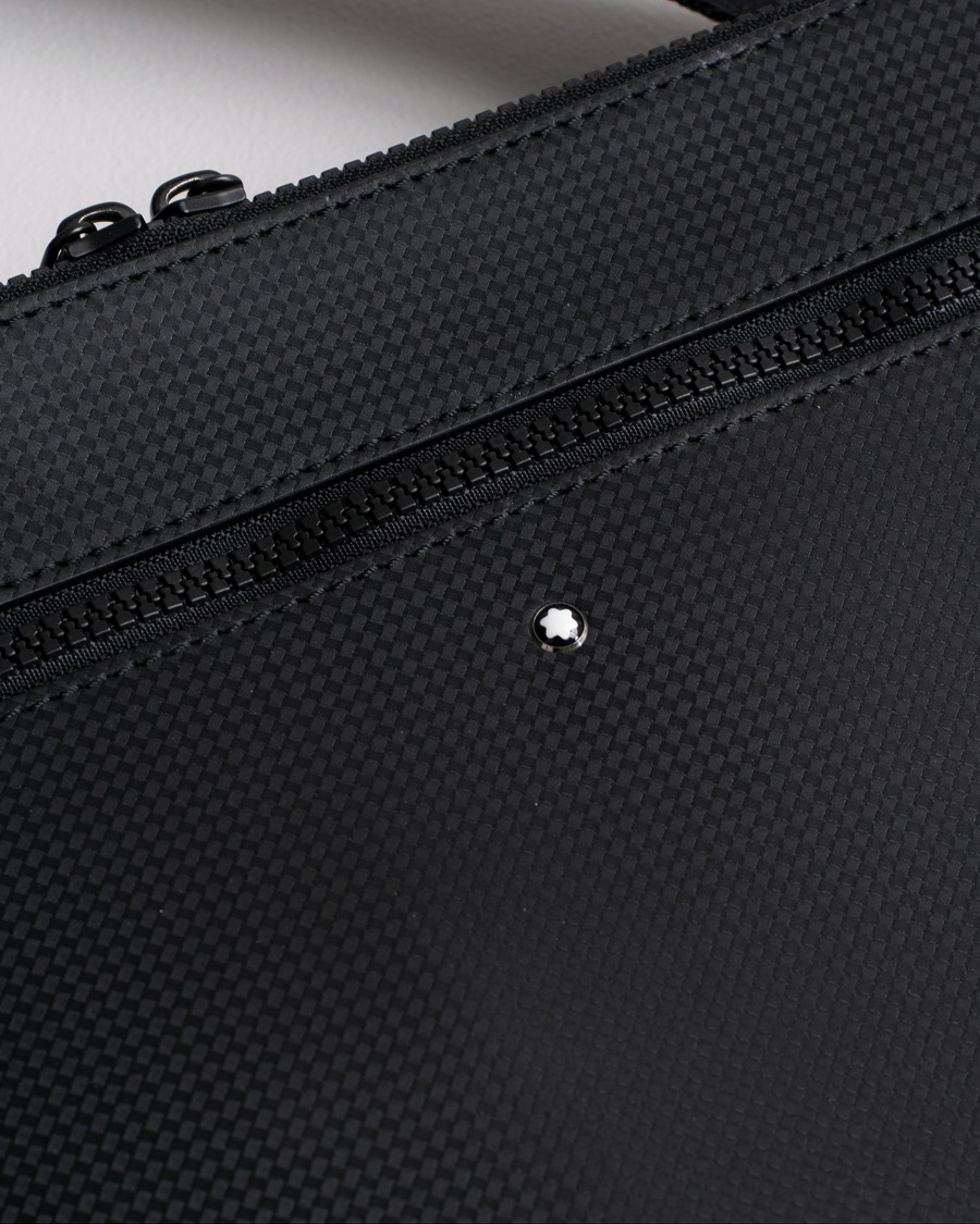 Herr | Montblanc Extreme 2.0 Reporter Bag Black | Pre-owned | Montblanc Extreme 2.0 Reporter Bag Black