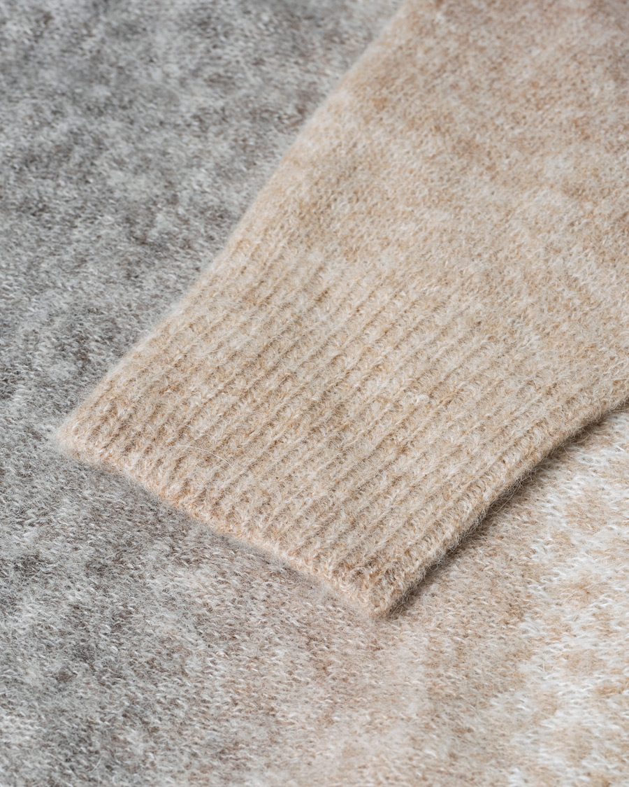 Herr | Care of Carl Pre-owned | Pre-owned | Altea Norwegian Jacquard Alpaca Sweater Beige