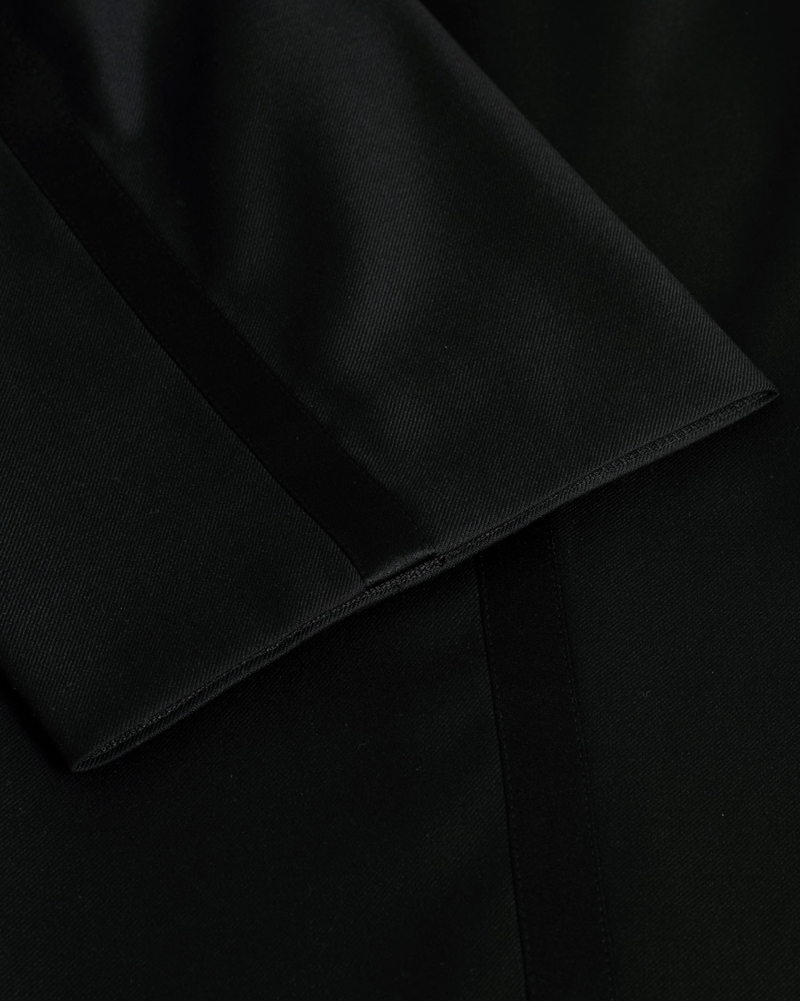 Herr | Morris Heritage Jason Tuxedo Trousers Black | Pre-owned | Morris Heritage Jason Tuxedo Trousers Black