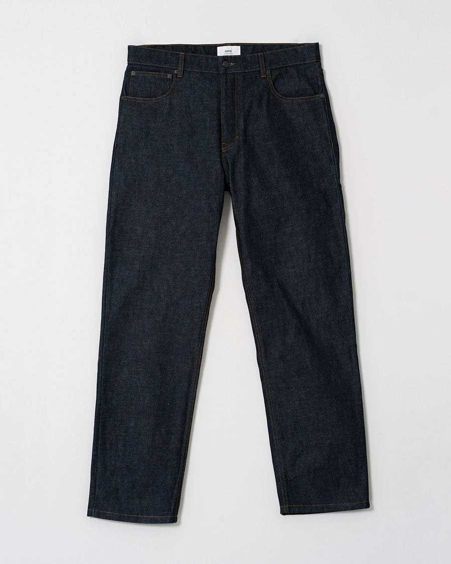 Herr | | Pre-owned | AMI Straight Fit Jeans Dark Indigo W36