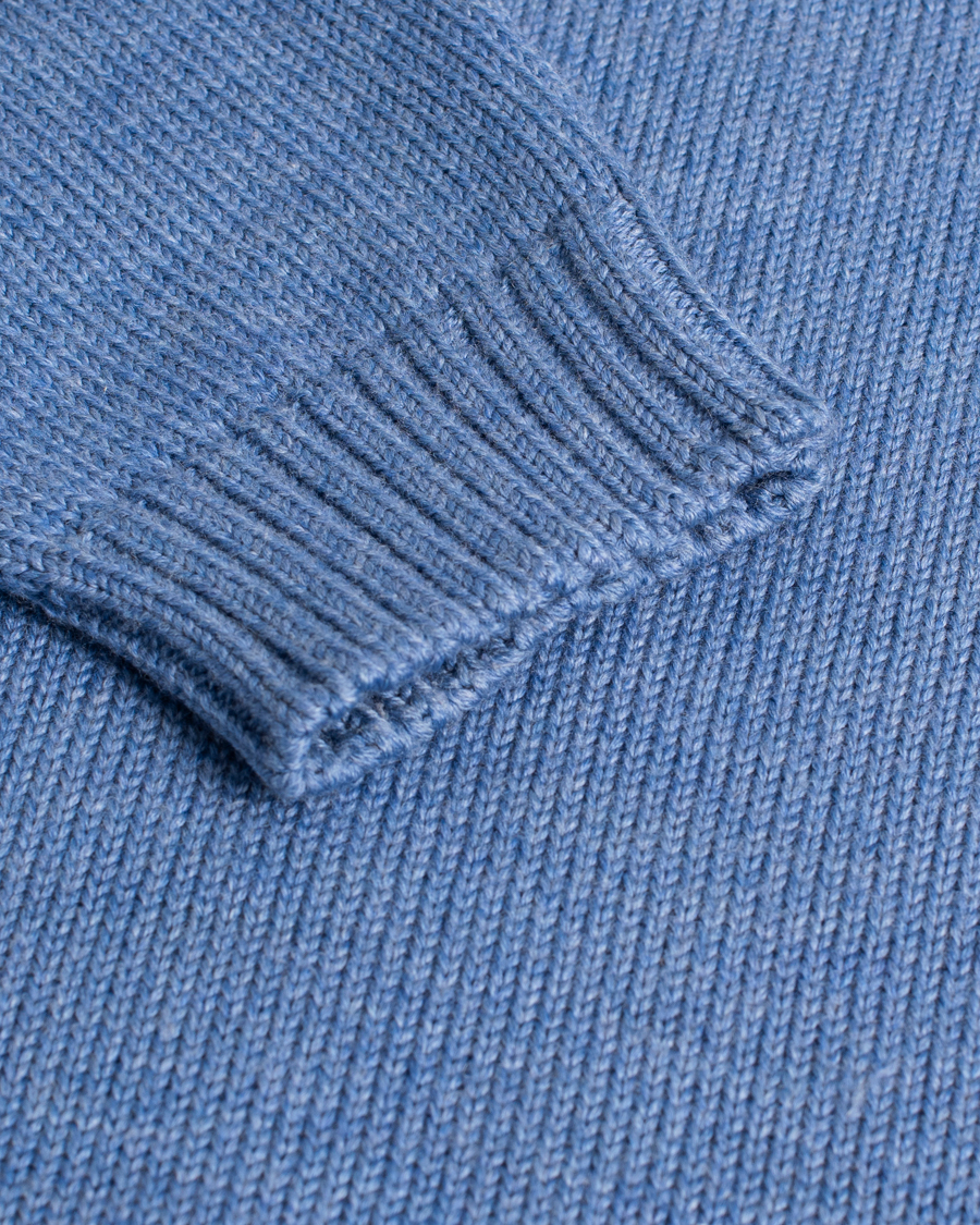 Herr | Zanone Virgin Merino Wool Rollneck Light Blue | Pre-owned | Zanone Virgin Merino Wool Rollneck Light Blue