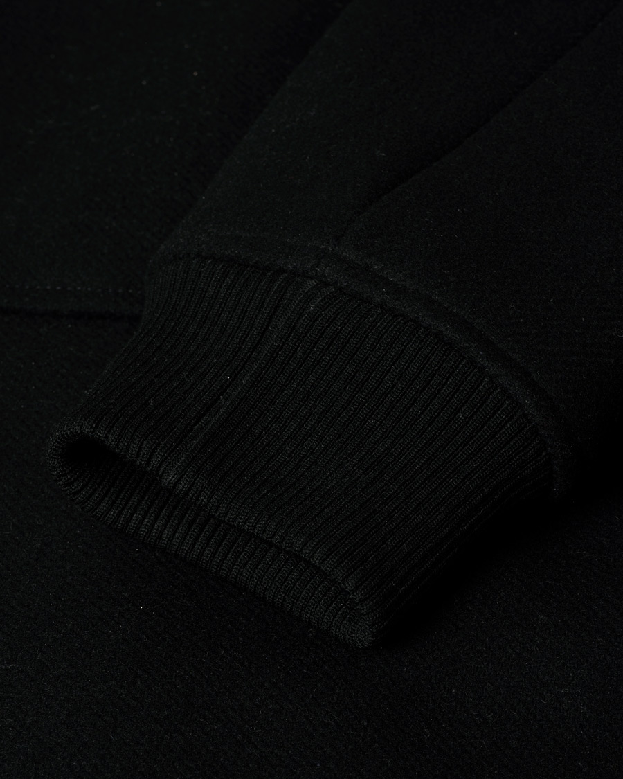 Herr | A.P.C. Ben Shearling Bomber Jacket Black | Pre-owned | A.P.C. Ben Shearling Bomber Jacket Black