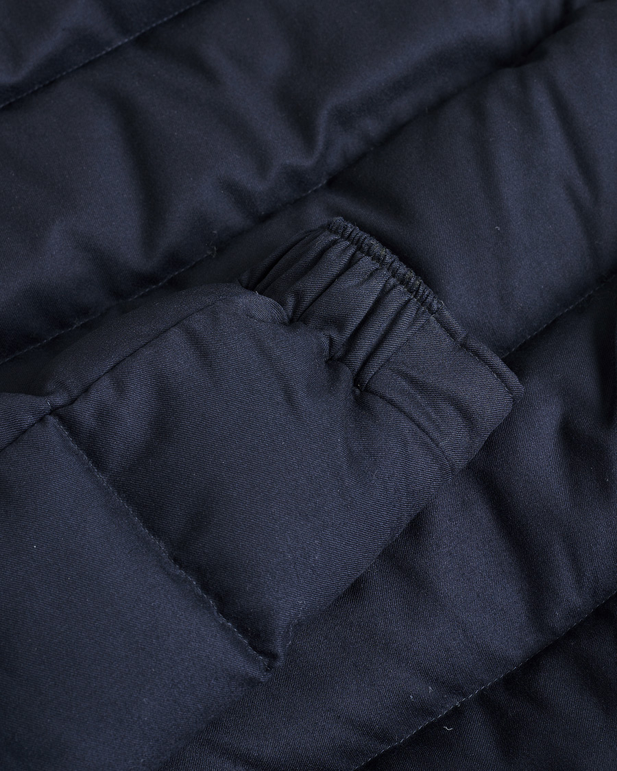 Herr | Moncler Montgenevre Flannel Down Jacket Navy | Pre-owned | Moncler Montgenevre Flannel Down Jacket Navy