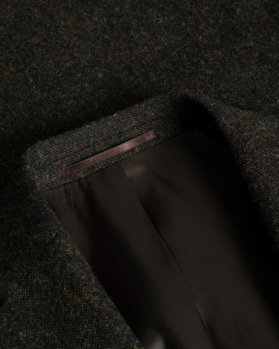Herr | Walker Slater Edward Wool Donegal Blazer Dark Brown | Pre-owned | Walker Slater Edward Wool Donegal Blazer Dark Brown