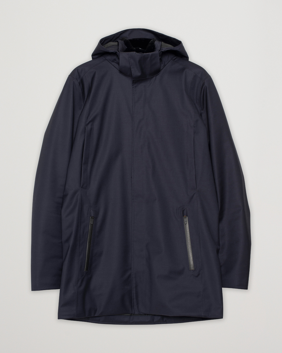 Herr | UBR Regulator Parka Savile Dark Navy Wool | Pre-owned | UBR Regulator Parka Savile Dark Navy Wool