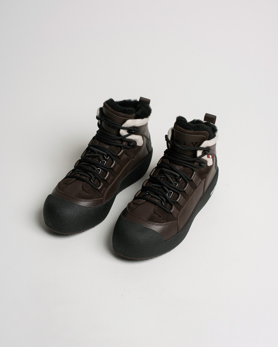 Herr | Bally Cusago Snow Boot Ebony | Pre-owned | Bally Cusago Snow Boot Ebony