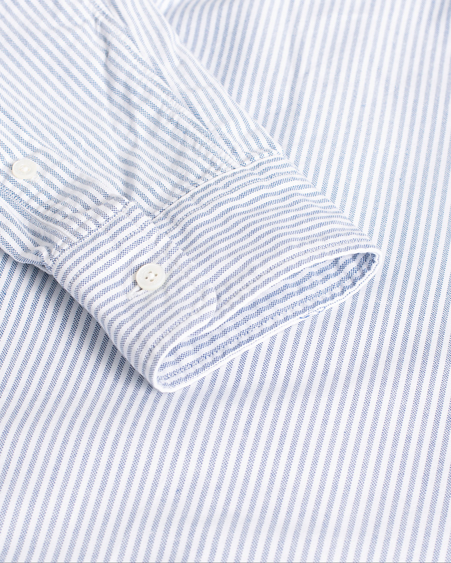 Herr | Pre-owned | Pre-owned | BEAMS PLUS Oxford Button Down Shirt Blue Stripe