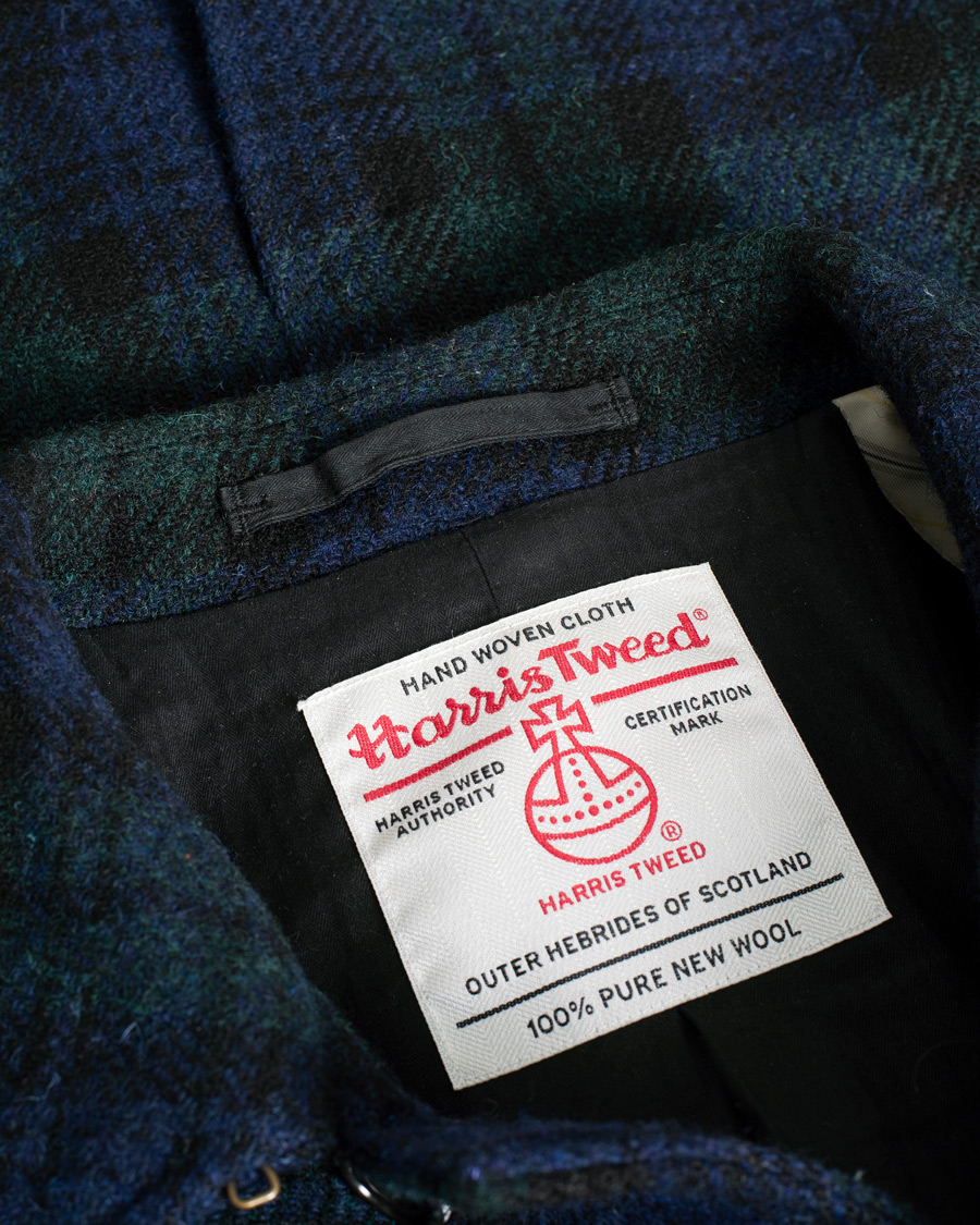 Herr | Jackor | Pre-owned | BEAMS PLUS Balmacaan Harris Tweed Coat Blackwatch
