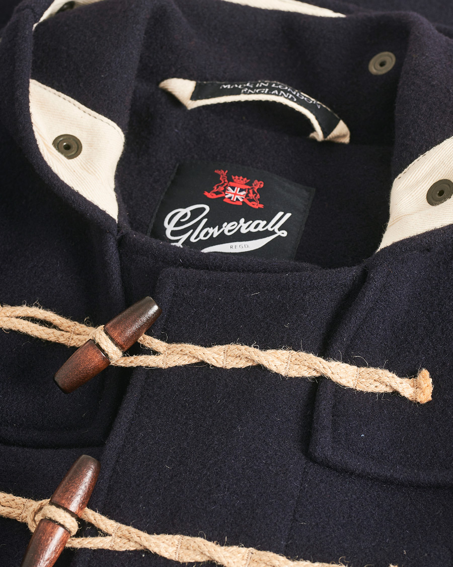 Herr | Gloverall Monty Original Duffle Coat Navy 38/48 | Pre-owned | Gloverall Monty Original Duffle Coat Navy 38/48
