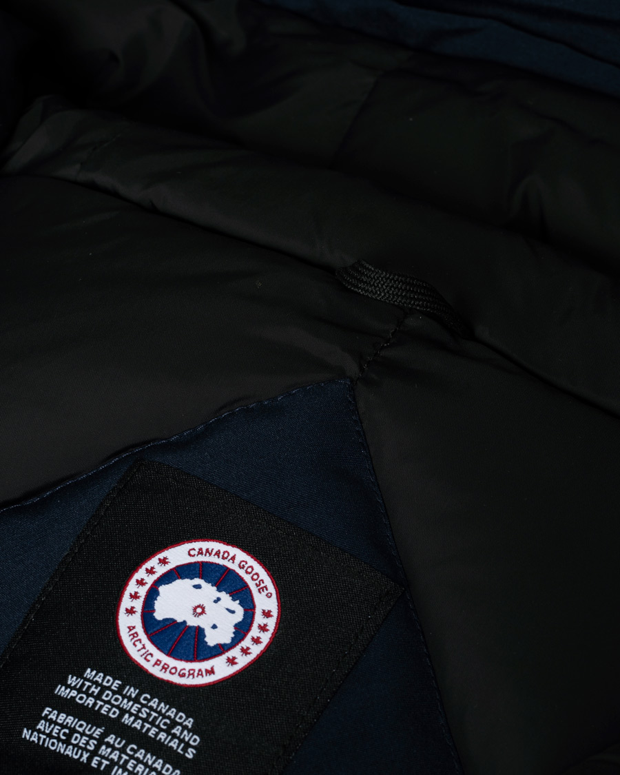 Herr | Canada Goose Black Label Langford Parka Navy XL | Pre-owned | Canada Goose Black Label Langford Parka Navy XL
