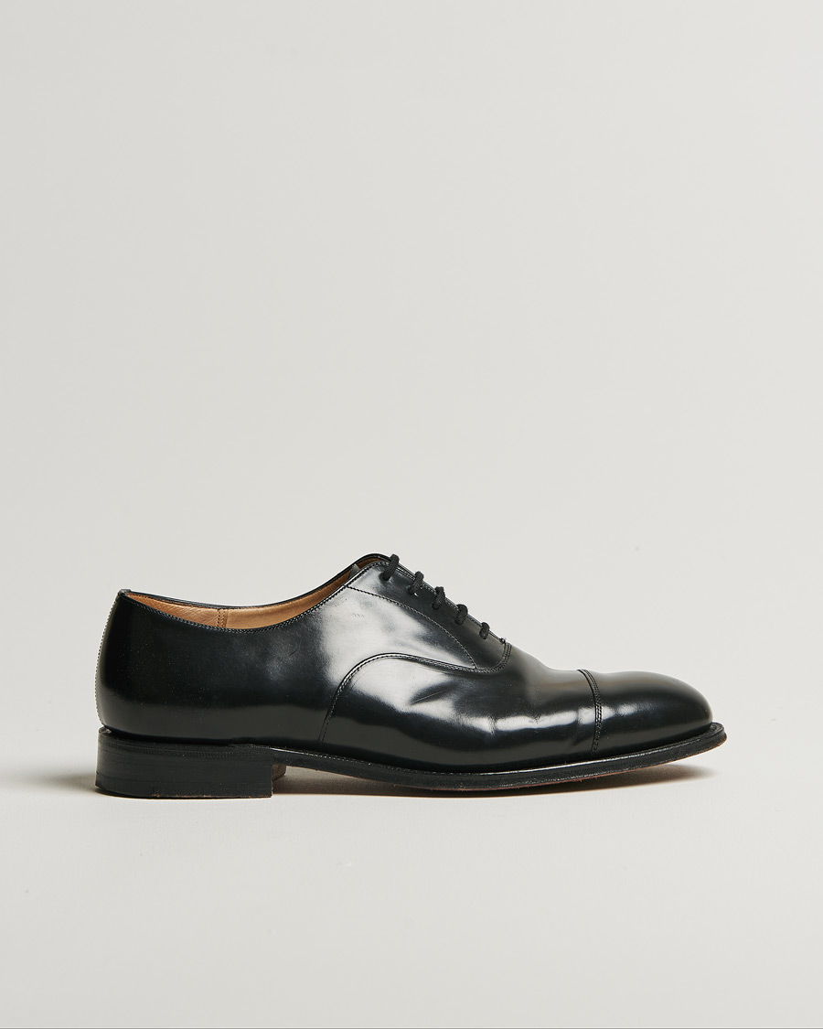 Herr | Church's Consul Calf Leather Oxford Black | Pre-owned | Church's Consul Calf Leather Oxford Black
