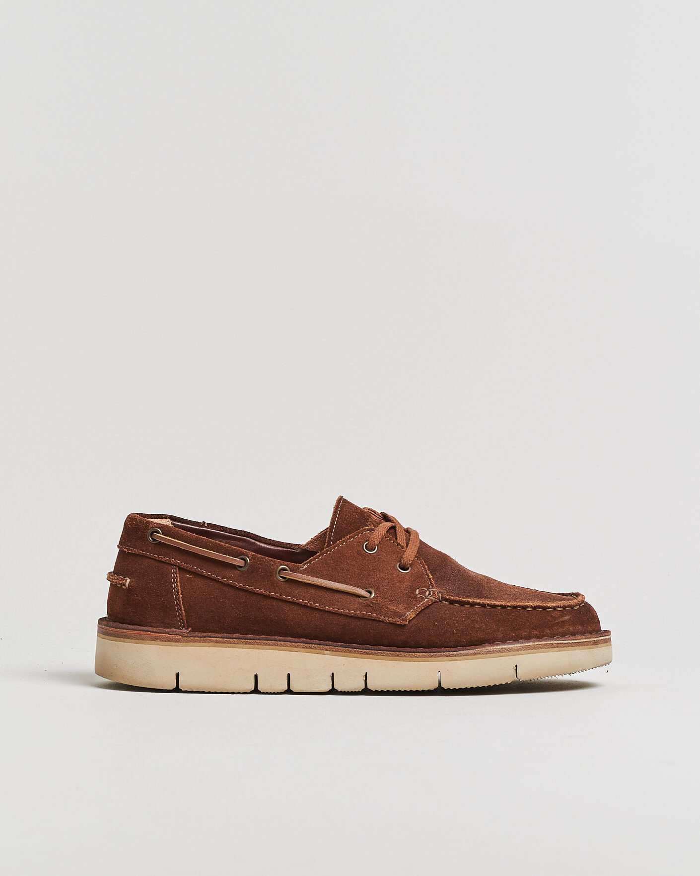 Herr | Pre-owned Skor | Pre-owned | Astorflex Boatflex Moccasin Brown Suede 43