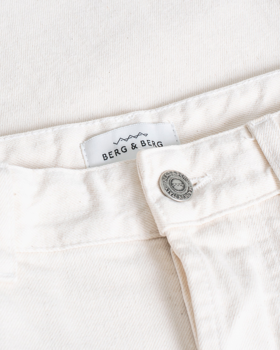 Herr | Pre-owned Jeans | Pre-owned | Berg&Berg Arthur Selvedge Jeans Ecru W30L34