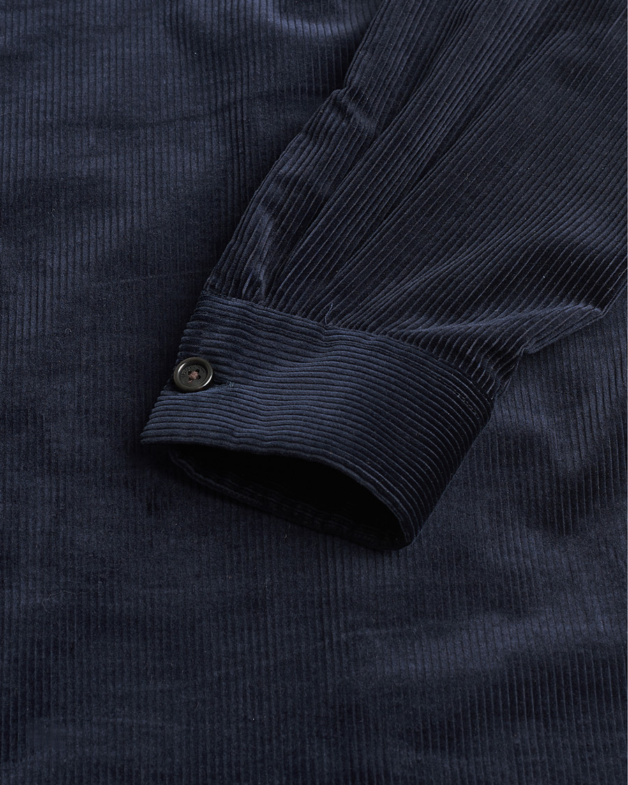 Herr | Pre-owned Skjortor | Pre-owned | Ralph Lauren Purple Label Double Pocket Overshirt Classic Navy S