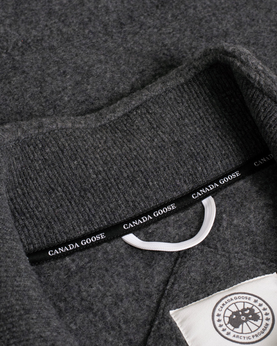 Herr | Canada Goose Mersey Fleece Vest Quarry Grey | Pre-owned | Canada Goose Mersey Fleece Vest Quarry Grey