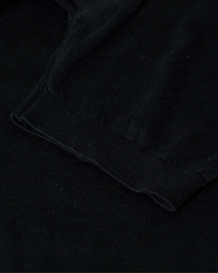 Herr | Nya produktbilder | Pre-owned | John Smedley Adrian Slim Fit Sea Island Polo Black