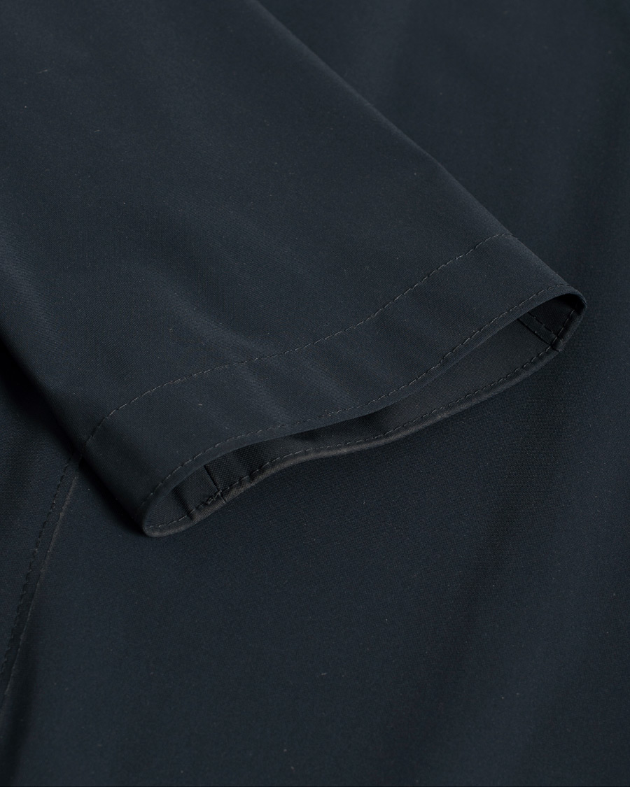 Herr | Harris Wharf London Light Technic Mac Coat Dark Blue | Pre-owned | Harris Wharf London Light Technic Mac Coat Dark Blue