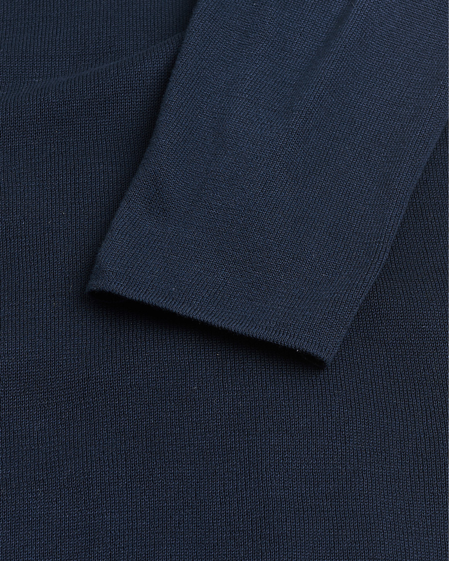 Herr | Pre-owned Kavajer | Pre-owned | Lardini Knitted Cotton Blazer Navy M